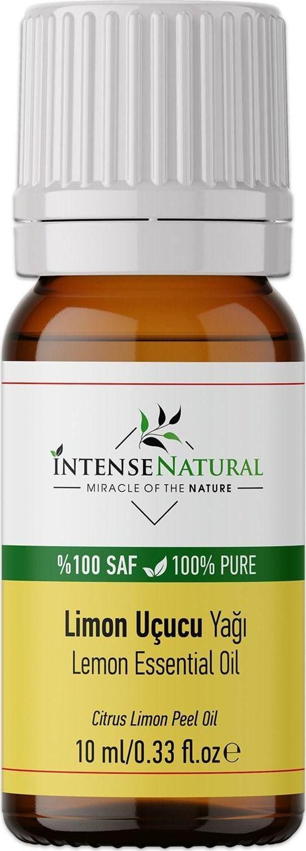 İntense Natural Limon Uçucu Yağı 10 Ml %100 Saf Ve Doğal Lemon Essential Oil - Image 1