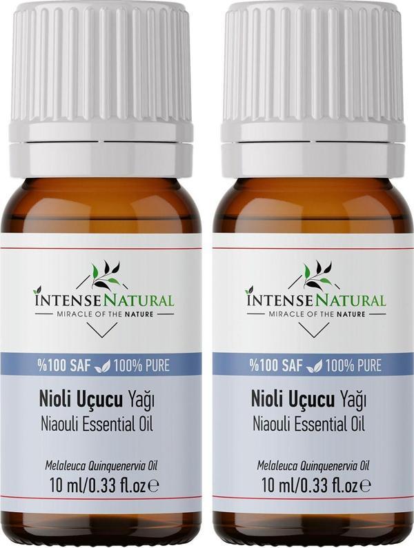 İntense Natural Nioli Uçucu Yağı 10 Ml X 2 %100 Saf Ve Doğal Niaouli Essential Oil - Image 1
