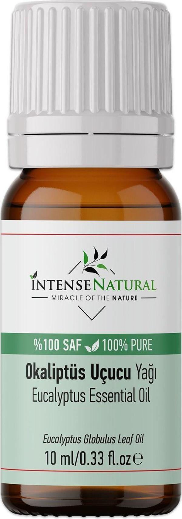 İntense Natural Okaliptüs Uçucu Yağı 10 Ml %100 Saf Ve Doğal Eucalyptus Essential Oil - Image 1