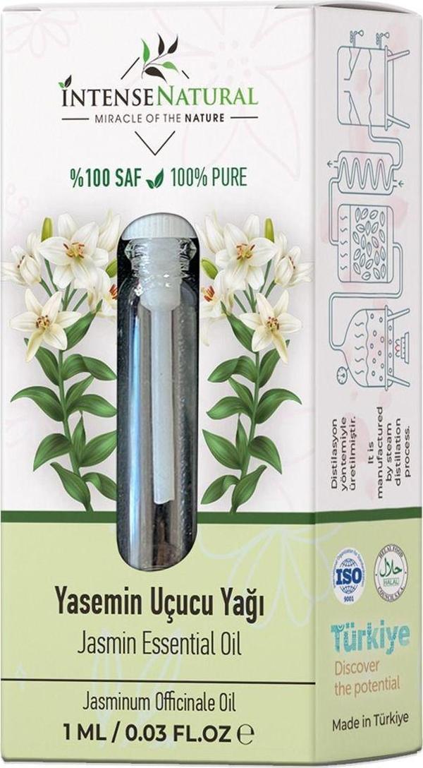 İntense Natural Yasemin Uçucu Yağı 1 Ml %100 Saf Ve Doğal Jasmine Essential Oil - Image 1