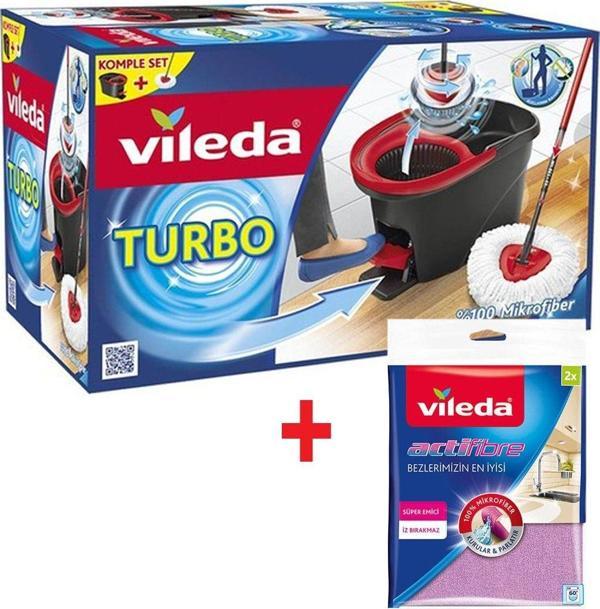 Turbo Pedallı Sistem  2'li Actifibre Mikrofiber Bez - Image 1