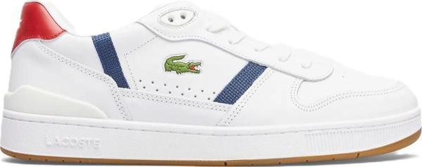 Lacoste T-Clip Set Hakiki Deri Erkek Beyaz Sneaker - Image 1