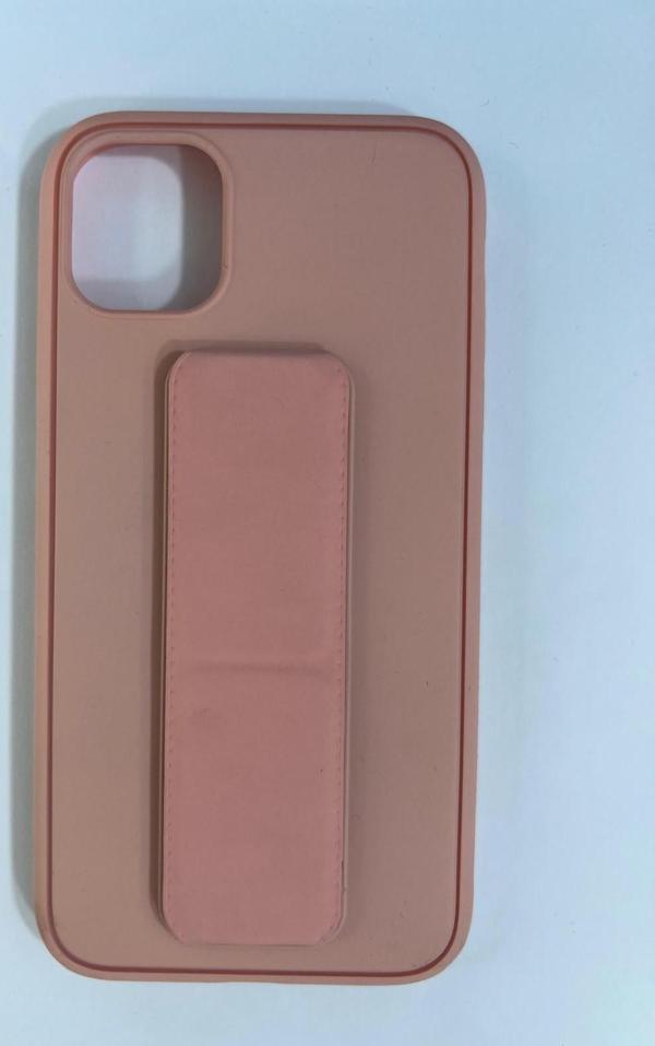 ARMORİX İPHONE 11 STANDLI  EL GEÇMELİ GRAND SERT SİLİKON KILIF - Image 1
