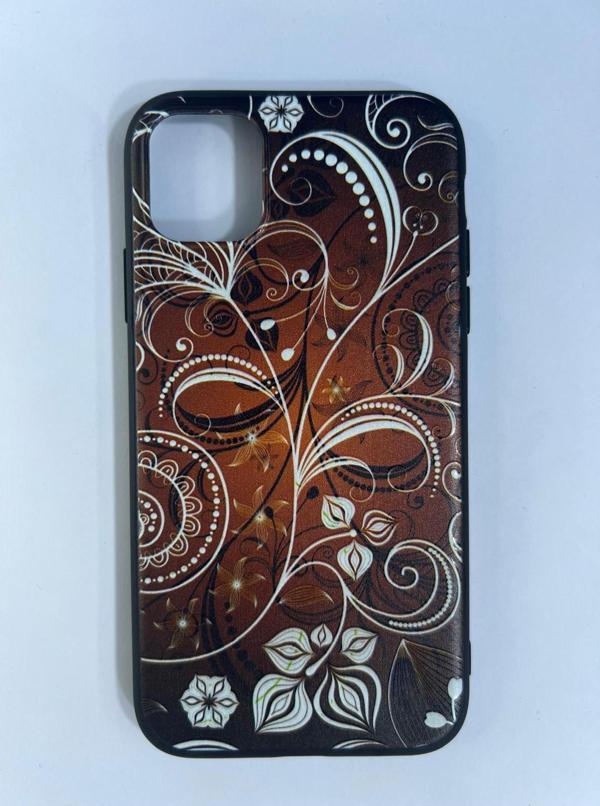 ARMORİX İPHONE 11 TURUNCU DESENLİ SİLİKON KILIF - Image 1