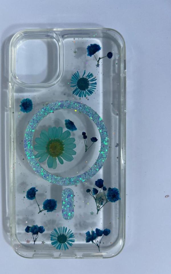 ARMORİX İPHONE 11 MAGSAFELİ ÇİÇEKLİ SİMLİ KILIF - Image 1