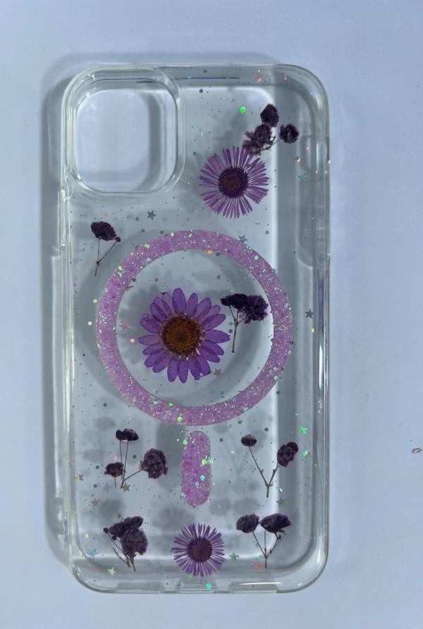 ARMORİX İPHONE 11 MAGSAFELİ ÇİÇEKLİ SİMLİ KILIF - Image 1