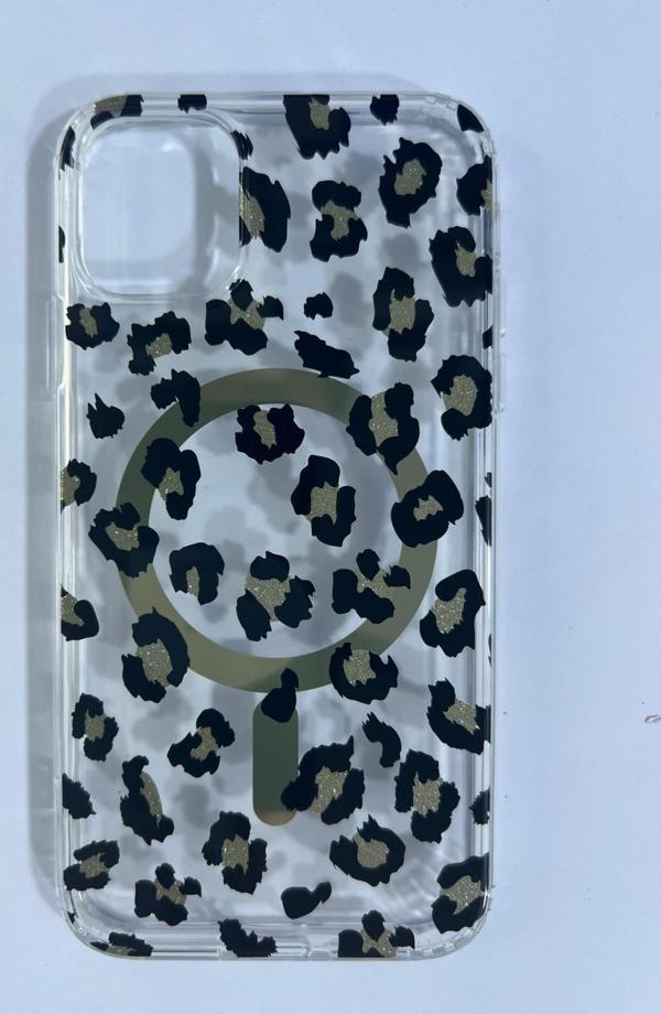 ARMORİX İPHONE 11 MAGSAFELİ GOLD VE SİYAH DESENLİ KILIF - Image 1