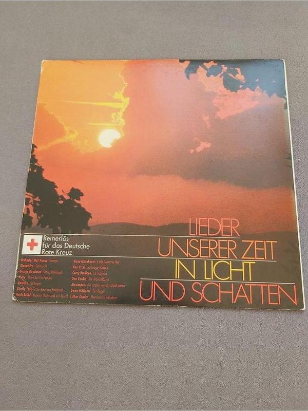 1968 Lieder Unserer Zeit In Licht Und Schatten - vinyl 33lük plak - Image 1