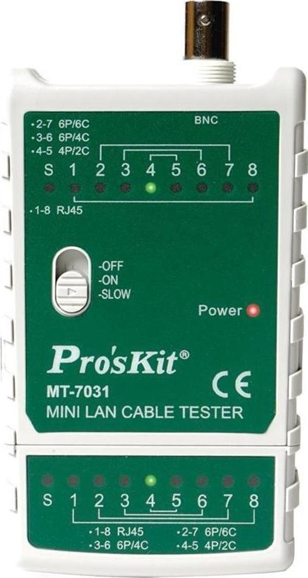 Luxury,  RJ45, RJ11, BNC Test Aleti  Proskit MT-7031 - Image 1