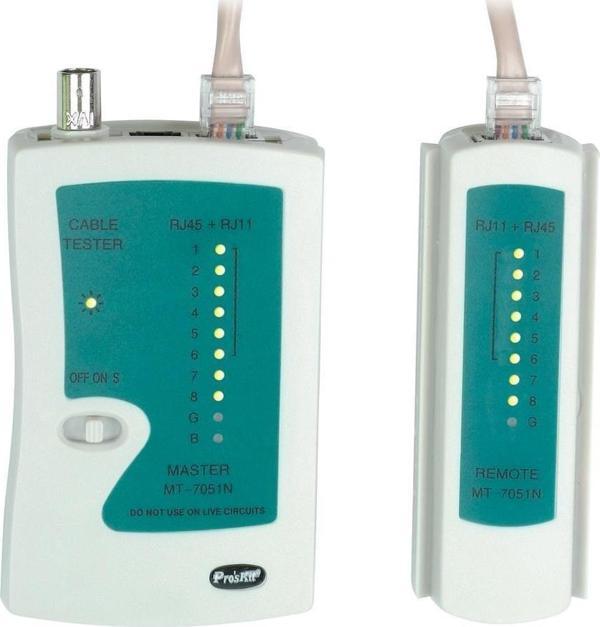 Luxury,  RJ45/RJ11/RJ12/BNC Test Aleti Proskit MT-7015N - Image 1