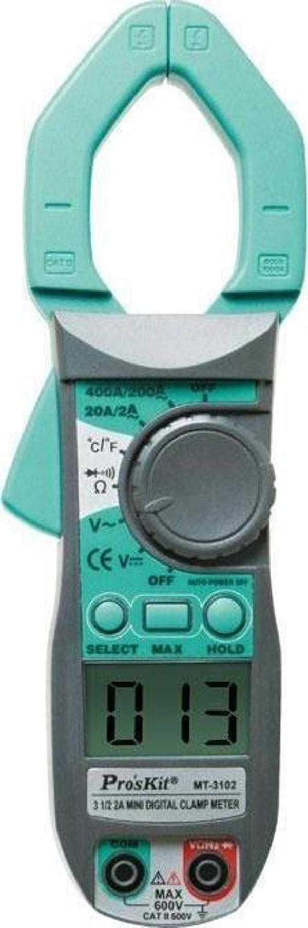 Luxury, 3 1/2 2A Mini Pensampermetre Dijital Ölçü Aleti Proskit  MT 3102 - Image 1