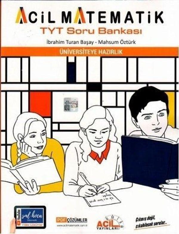 TYT Acil Matematik Soru Bankası - İş Bankası Kültür Yayınları - Image 1
