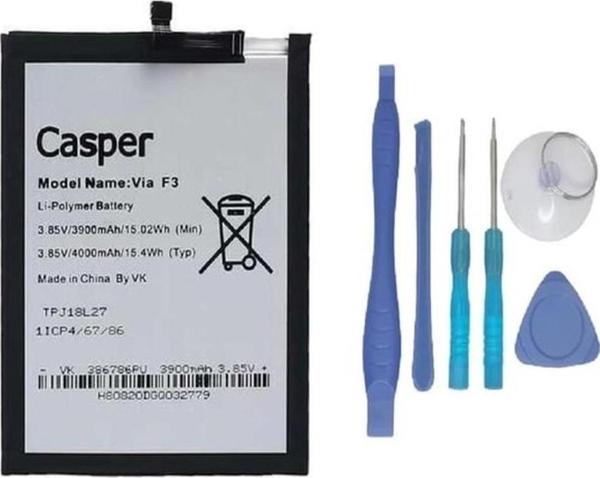 Csper F3 Pil Batarya + Tamir Seti - Image 1