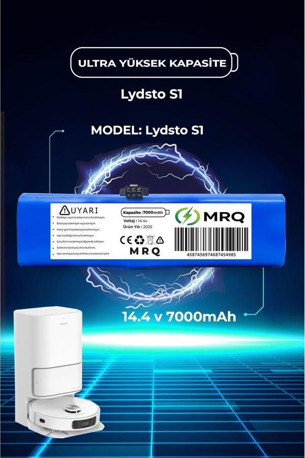 Mrq Lydsto S1 Robot Süpürge Bataryası (Ultra Yüksek Kapasite) 7000Mah - Image 1