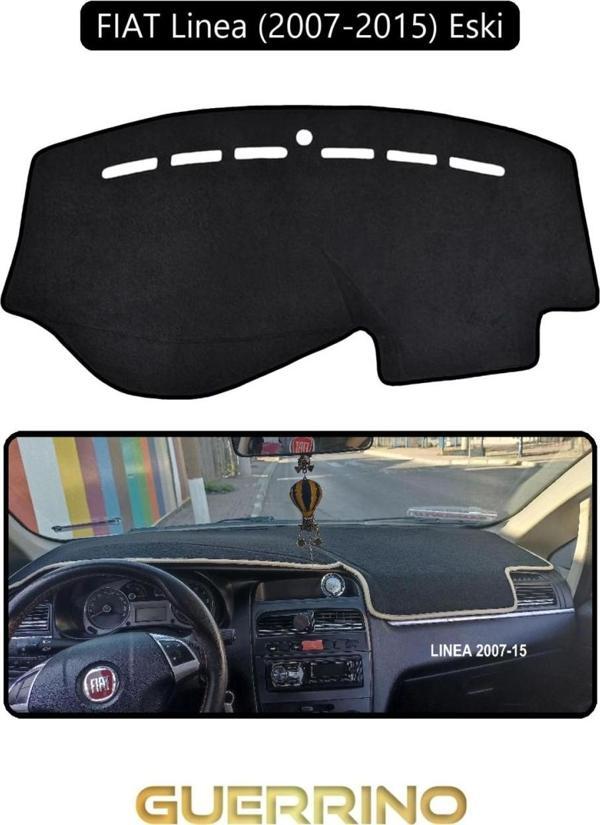 FIAT Linea 2007-2015 Modellerine Uygun ESKİTORPİDO KORUMA HALISI SİYAH KENAR - Image 1