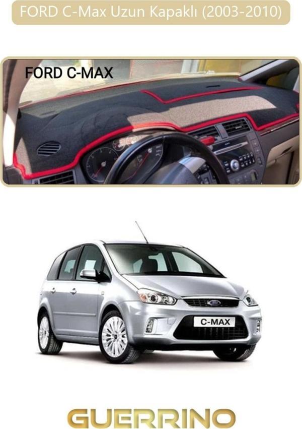 FORD C-Max uzun kapaklı (2003-2010)TORPİDO KORUMA HALISI BEJ KENAR - Image 1