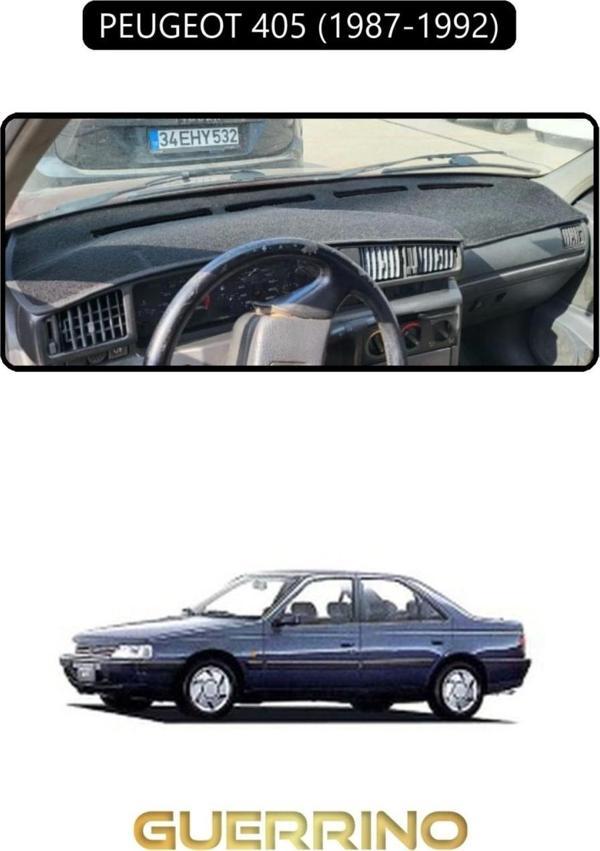 PEUGEOT 405 (1987-1992) ;TORPİDO KORUMA HALISI SİYAH KENAR - Image 1