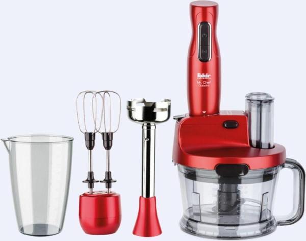 Mutfak Robotu Seti Çok Amaçlı Blender Set Kırmızı - Image 1