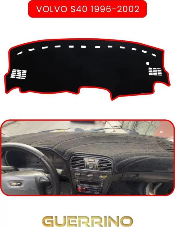 VOLVO S40 (1996-2002)TORPİDO KORUMA HALISI KIRMIZI KENAR - Image 1
