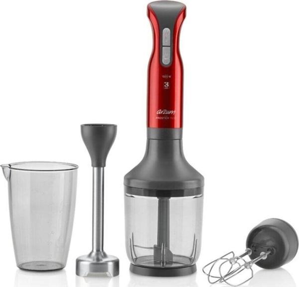 Prostick 1700 Watt El Blender Seti - Kırmızı & 925 Ayar Gümüş Kolye - Image 1