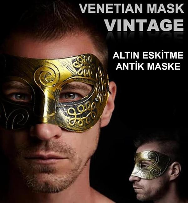 Antik Tarz Balo Maskesi - Image 1