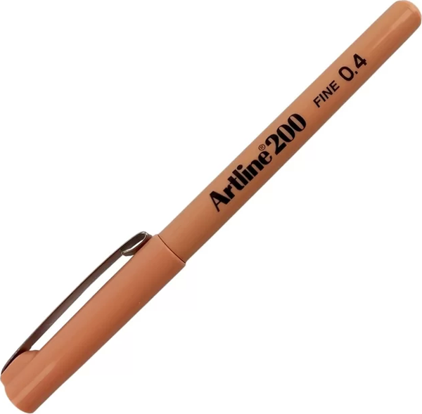 ARTLİNE EK-200N FİNELİNER KEÇE UÇLU KALEM 0.4mm KAYISI - Image 1