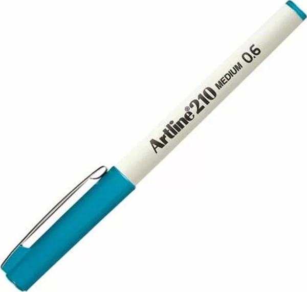 ARTLİNE EK-210N KEÇE UÇLU KALEM 0.6mm GÖK MAVİSİ - Image 1