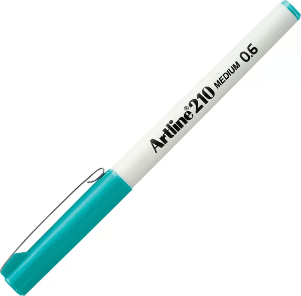 ARTLİNE EK-210N KEÇE UÇLU KALEM 0.6mm TURKUAZ - Image 1