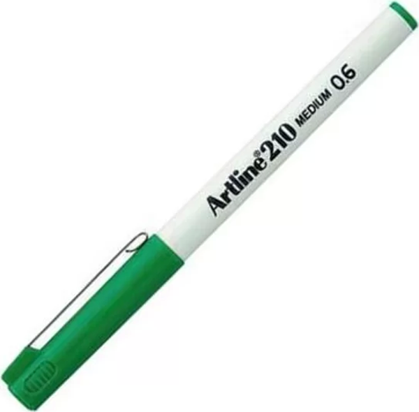 ARTLİNE EK-210N KEÇE UÇLU KALEM 0.6mm YEŞİL - Image 1