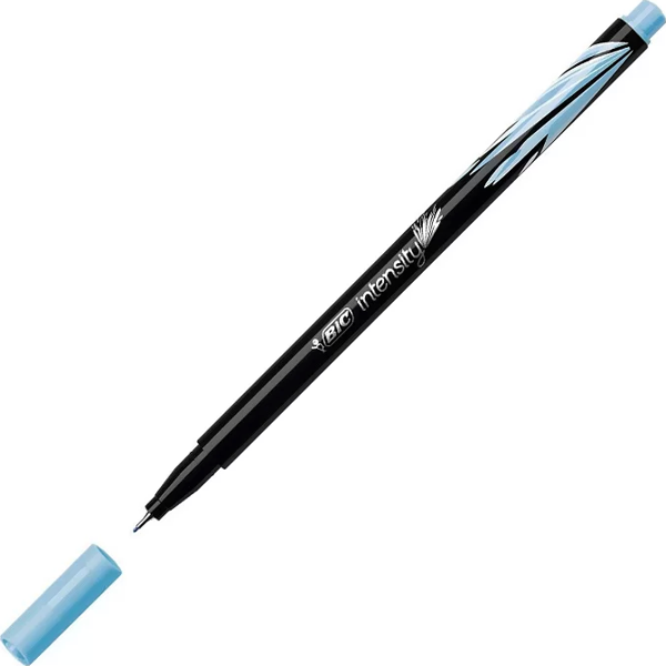 BİC İNTENSİTY FİNELİNER KEÇE UÇLU KALEM AÇIK MAVİ (942067) - Image 1