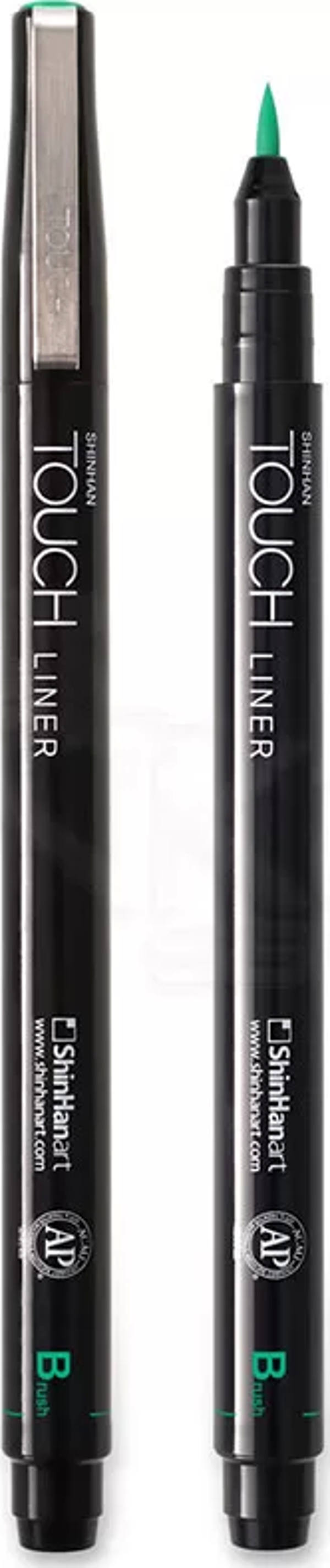 Touch Liner Brush Green Fırça Uçlu Kalem B - Image 1