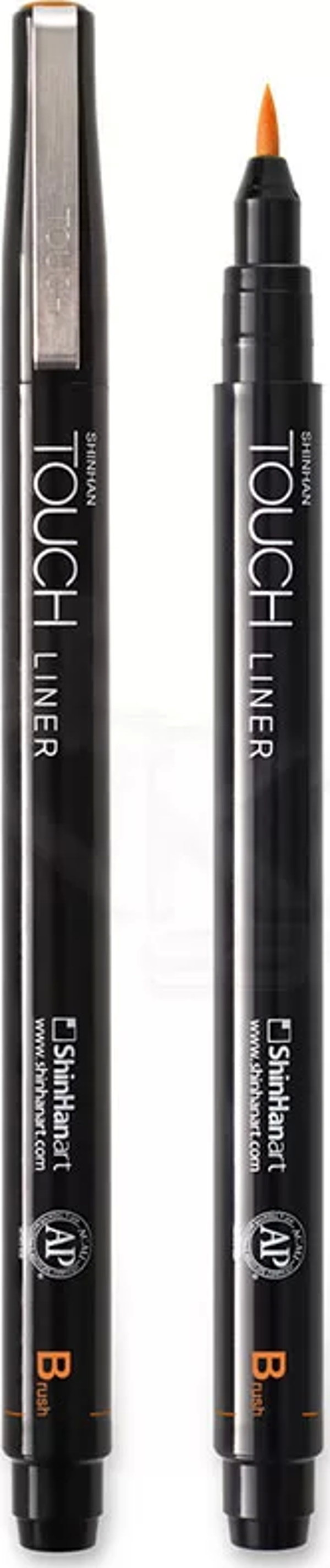 Touch Liner Brush Orange Fırça Uçlu Kalem B - Image 1