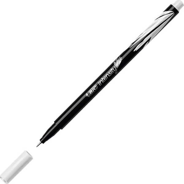 BİC İNTENSİTY FİNELİNER KEÇE UÇLU KALEM GRİ (942061) - Image 1