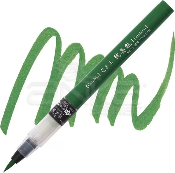 Zig Cambio Tambien Medium Brush Tip Fırça Uçlu Kalem 55 Viridian - Image 1