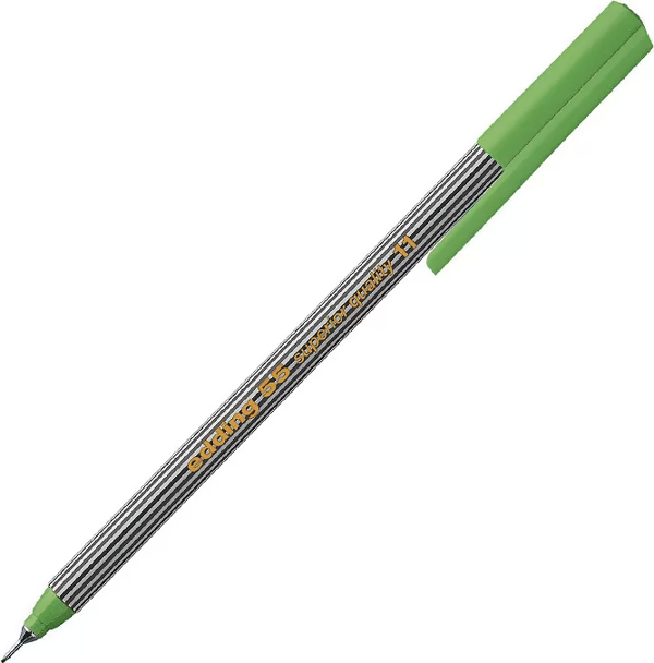 EDDİNG E-55 FİNELİNER KEÇE UÇLU KALEM AÇIK YEŞİL - Image 1