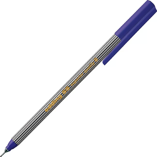 EDDİNG E-55 FİNELİNER KEÇE UÇLU KALEM MOR - Image 1