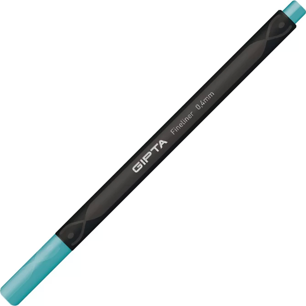 GIPTA FİNELİNER KEÇE UÇLU KALEM 0.4mm AÇIK MAVİ - Image 1