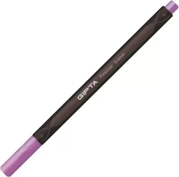 GIPTA FİNELİNER KEÇE UÇLU KALEM 0.4mm LİLA - Image 1