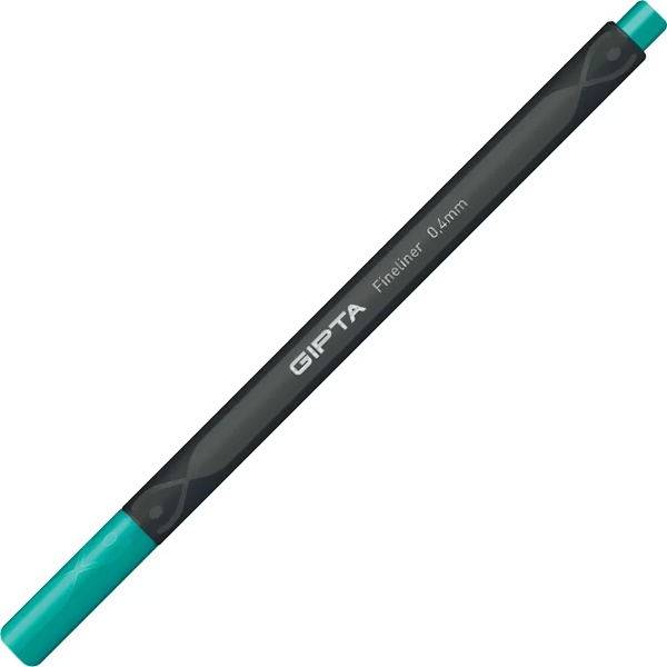 GIPTA FİNELİNER KEÇE UÇLU KALEM 0.4mm YEŞİL - Image 1