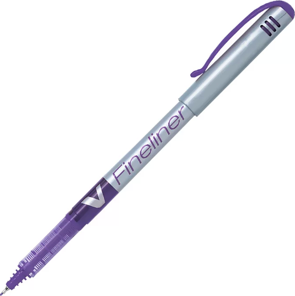PİLOT V-FİNELİNER KEÇE UÇLU KALEM MOR (51004112) (SW-VPP-V) - Image 1
