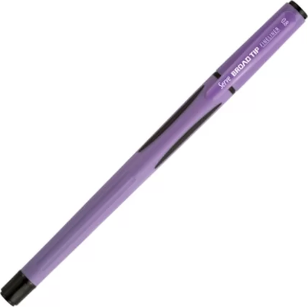 SERVE BROAD TİP FİNELİNER KEÇE UÇLU KALEM 0.8mm LAVANTA (06) - Image 1