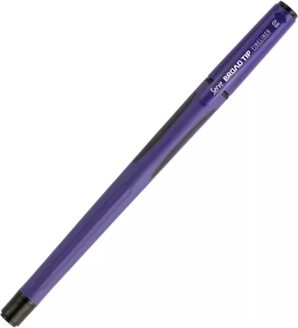 SERVE BROAD TİP FİNELİNER KEÇE UÇLU KALEM 0.8mm MENEKŞE (07) - Image 1