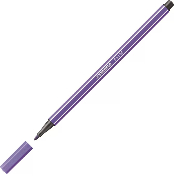 STABİLO 68 PEN KEÇE UÇLU KALEM 55 MOR - Image 1