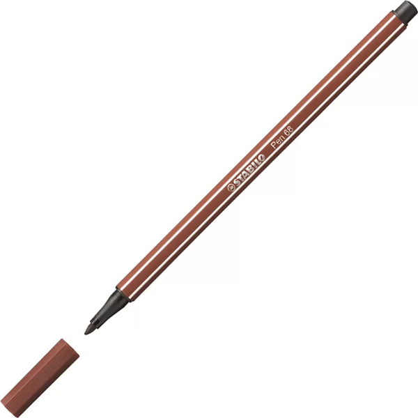 STABİLO 68 PEN KEÇE UÇLU KALEM 75 KOYU HAKİ - Image 1