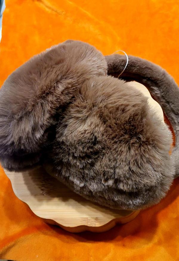 Monalisa Home Lüks Peluşlu Büyük Kulaklık - Image 1