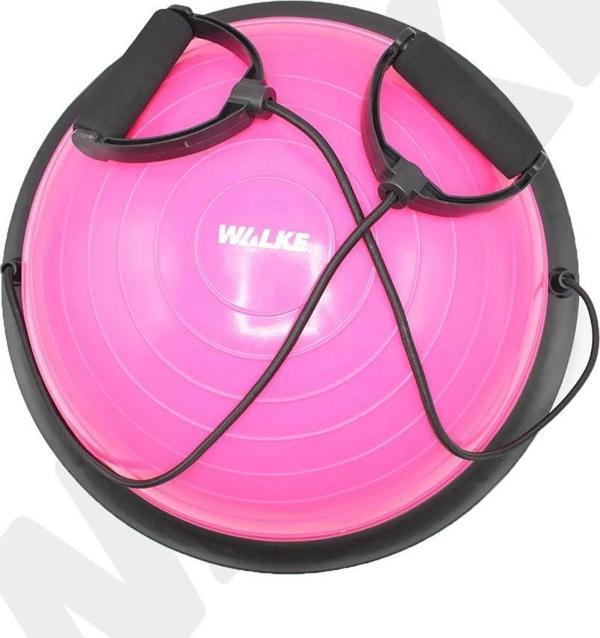 Walke 45 Cm Bosu Ball Yarim Denge Topu Pilates Aleti Direnc Lastikli Pompa Dahildir - Image 1