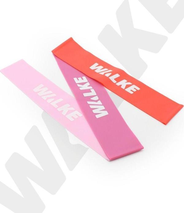 Walke 3 'Lü Pilates Bandı Plates Egzersiz Direnç Lastiği Seti - Image 1