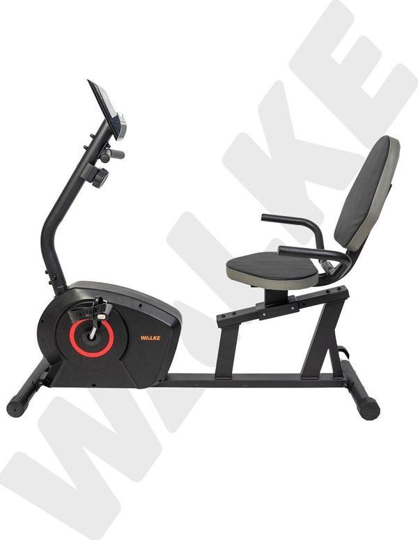 Walke Spinbed Direnci Ayarlanabilir Yatay Kondisyon Bisikleti Ev Tipi Egzersiz Bisikleti - Image 1