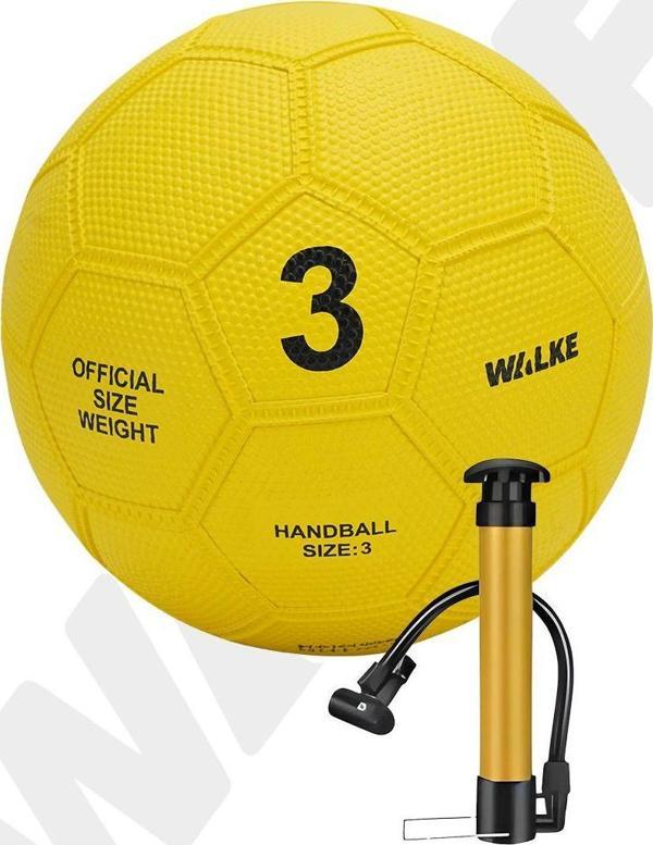 Walke Premium 3 Numara Kauçuk Hentbol Topu Pompa Hediyeli - Image 1