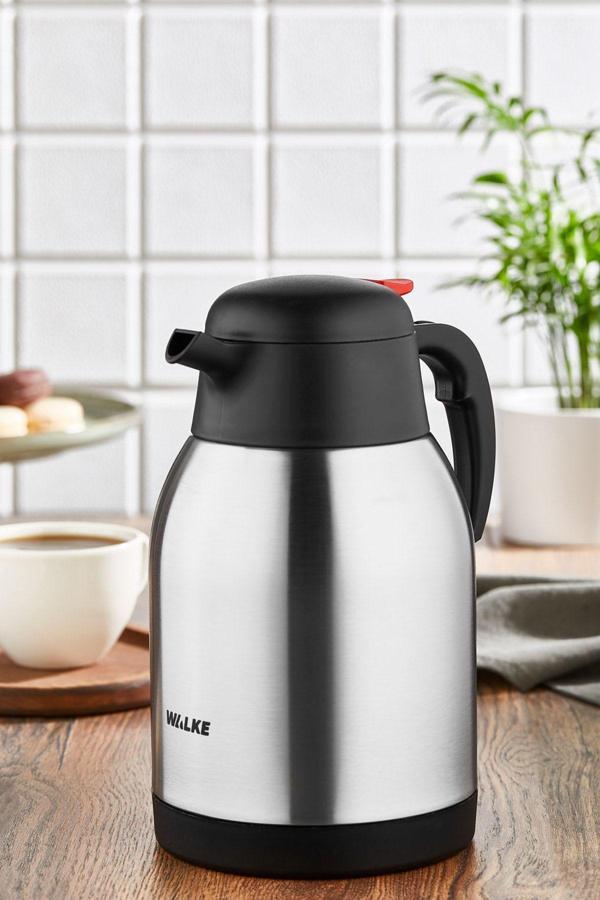 Walke 2 Litre Çift Kat Paslanmaz Çelik Termos ( Piknik Kamp Outdoor Ofis Otel Kafe Okul ) - Image 1